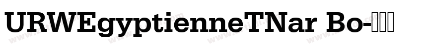 URWEgyptienneTNar Bo字体转换